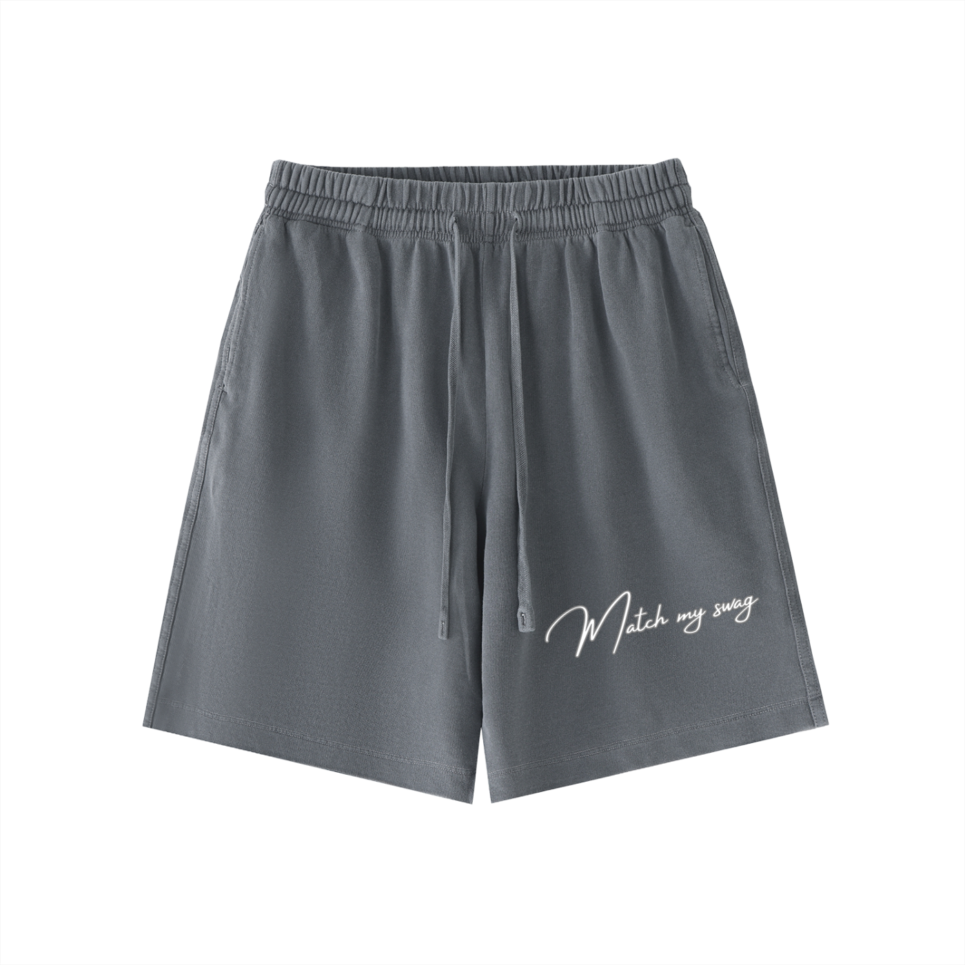 MMS SIGNATURE LOGO Vintage Wash Cotton Shorts