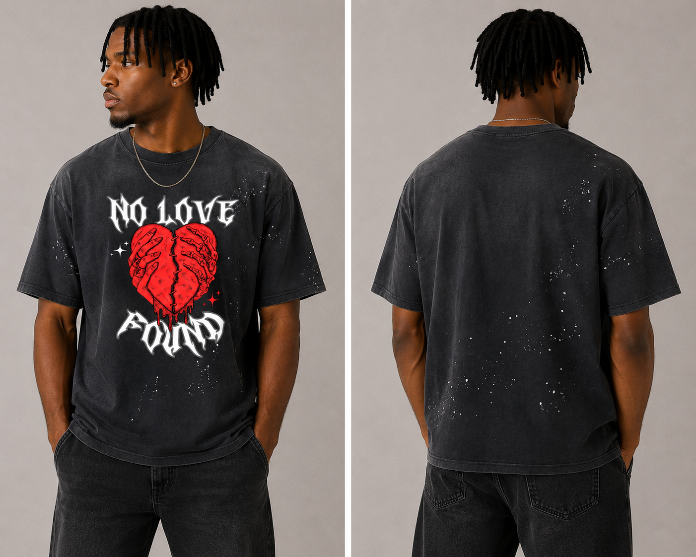 NO LOVE FOUND Tee