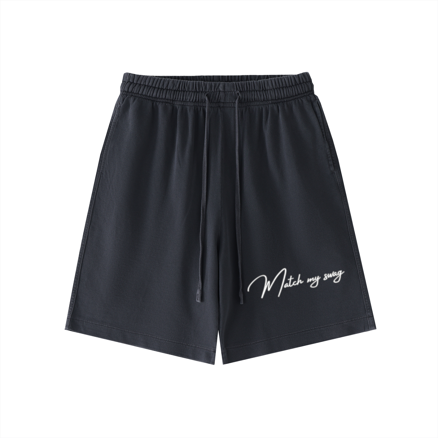 MMS SIGNATURE LOGO Vintage Wash Cotton Shorts