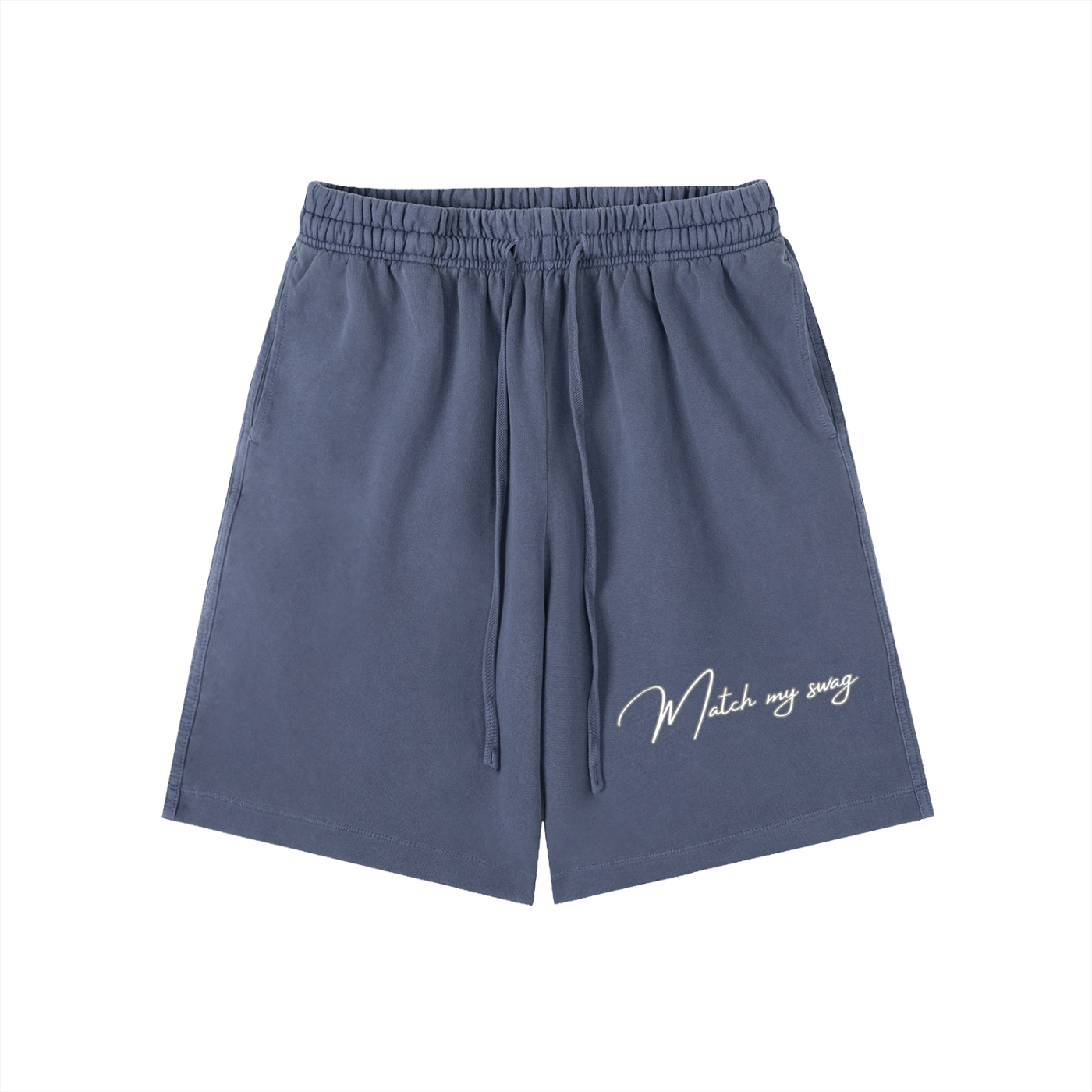 MMS SIGNATURE LOGO Vintage Wash Cotton Shorts