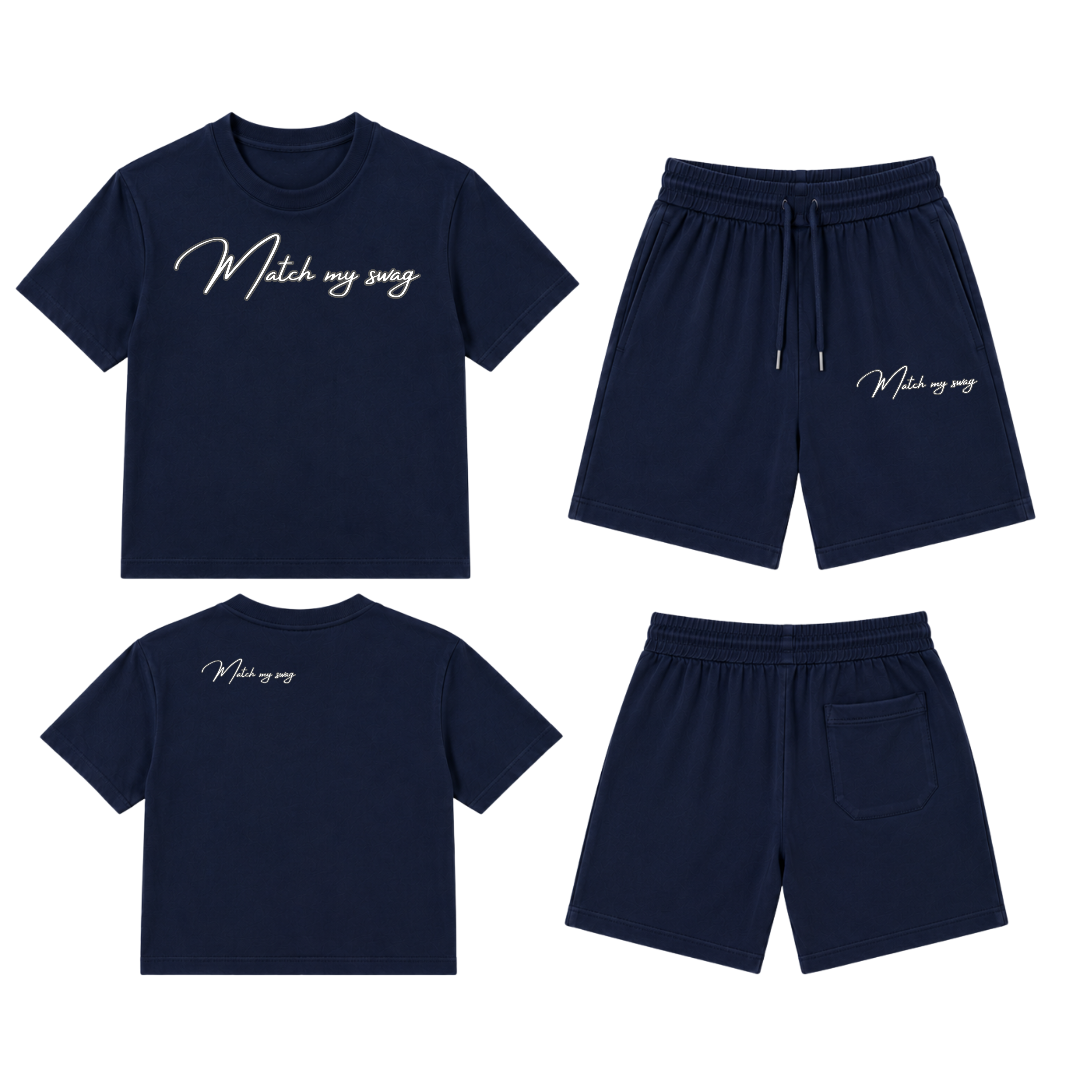 MMS T-shirt and Shorts Swag Set