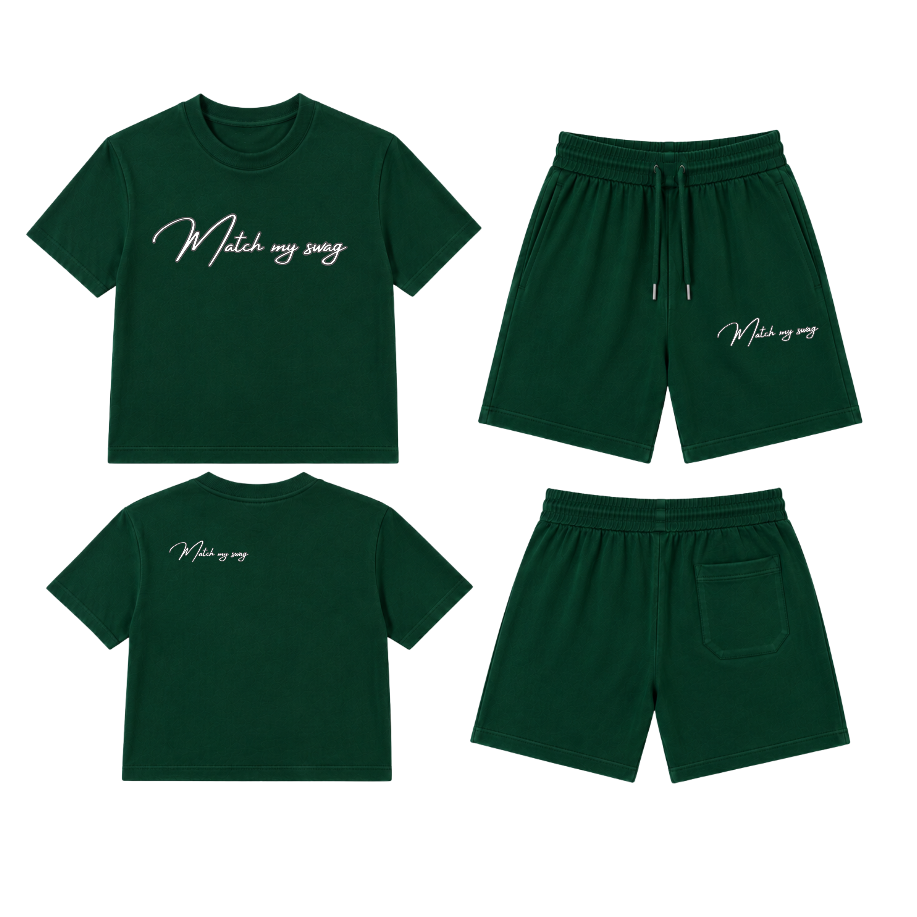 MMS T-shirt and Shorts Swag Set