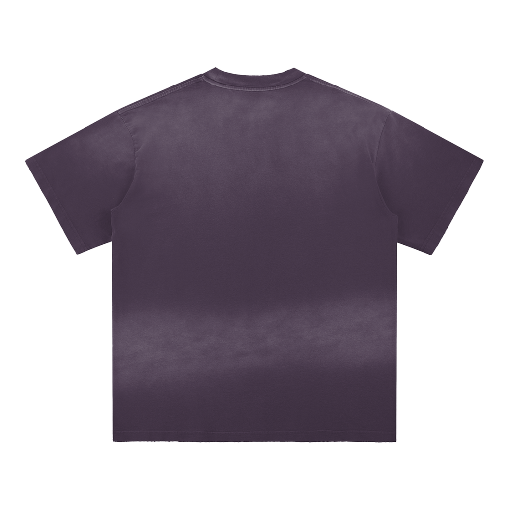 FED MY EX Sun Fade Hand-Frayed Cotton T-Shirt