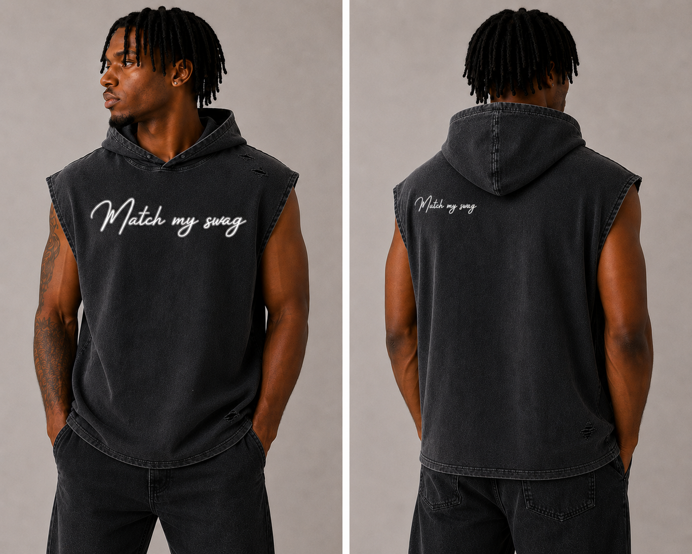 THE GRIN REAPER Hooded Tank Top