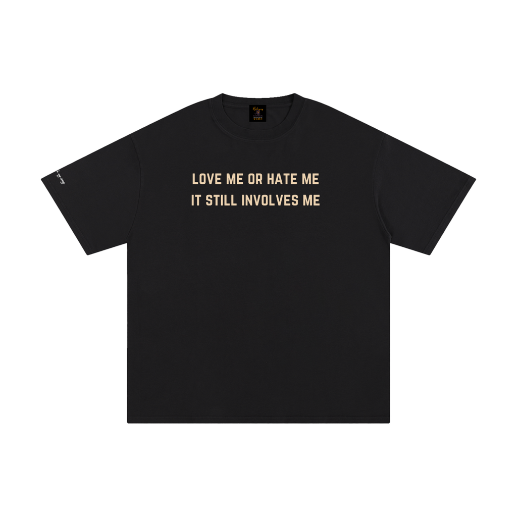 LOVE & HATE Unisex Pure Cotton T-Shirt