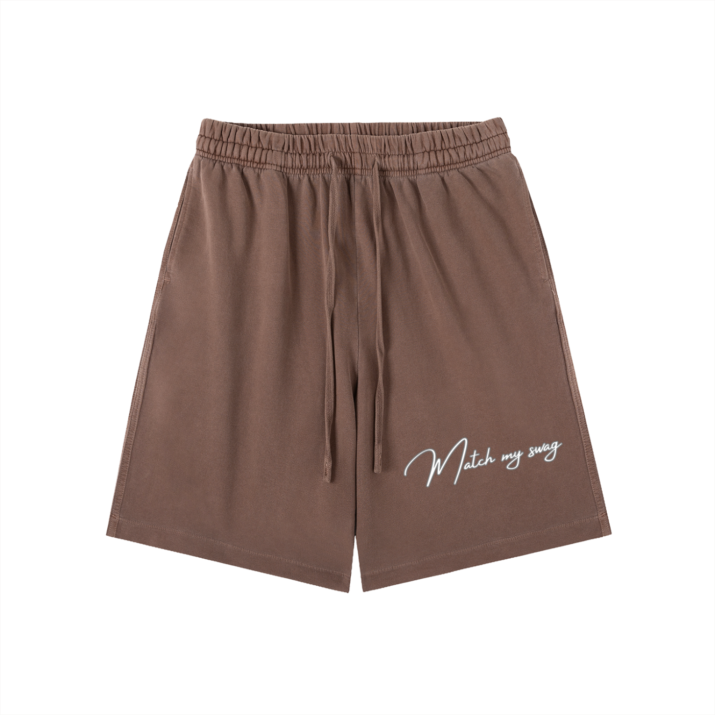 MMS SIGNATURE LOGO Vintage Wash Cotton Shorts