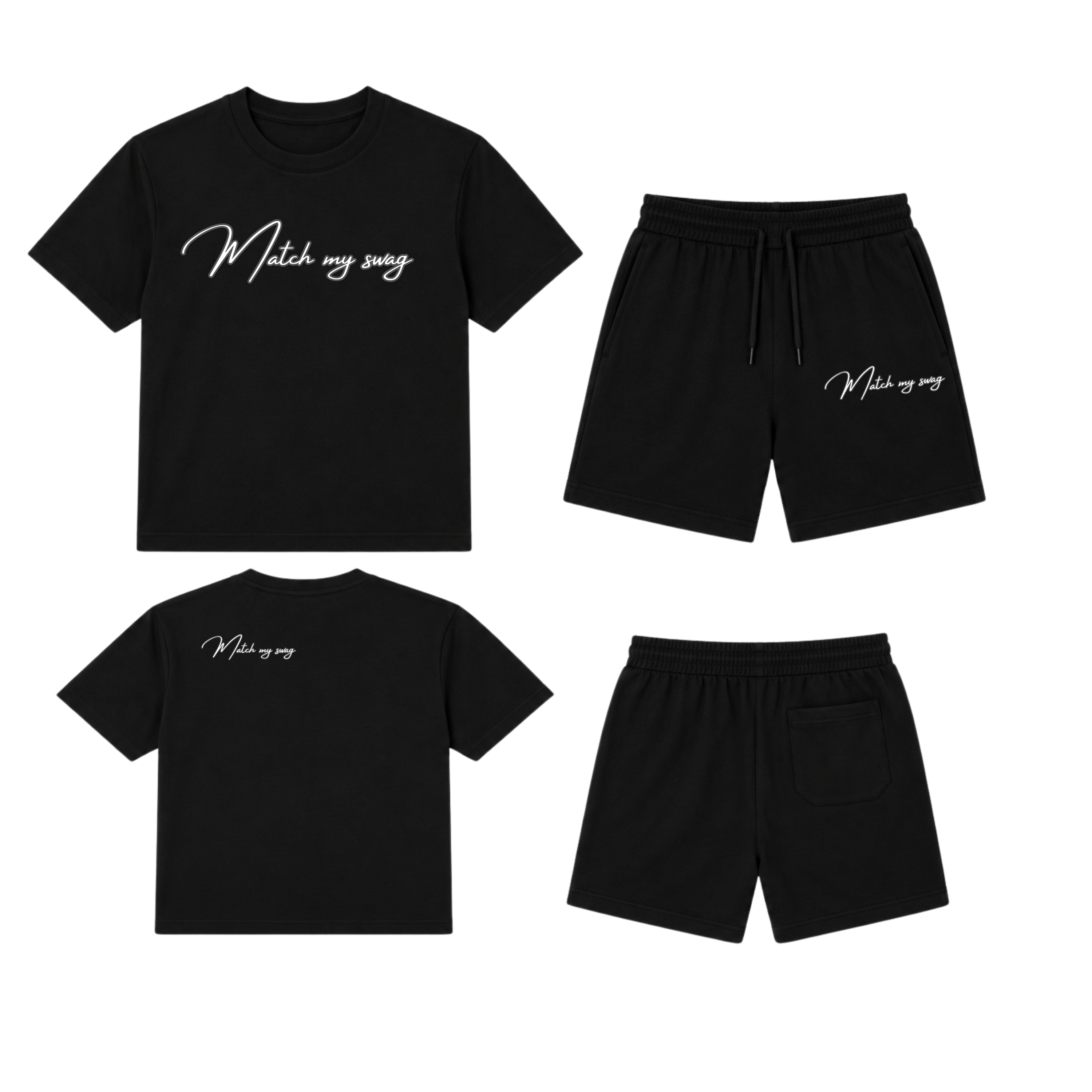 MMS T-shirt and Shorts Swag Set