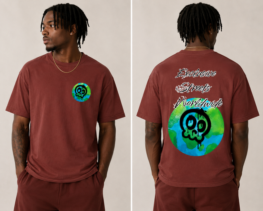 EXCLUSIVE STREETS WORLDWIDE Streetwear Tee