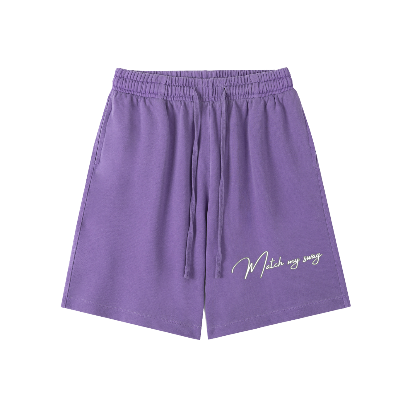 MMS SIGNATURE LOGO Vintage Wash Cotton Shorts