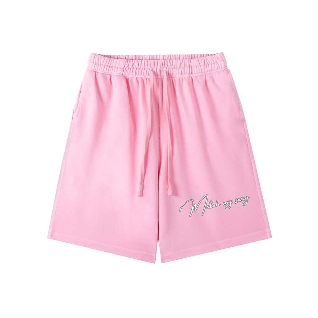 MMS SIGNATURE LOGO Vintage Wash Cotton Shorts