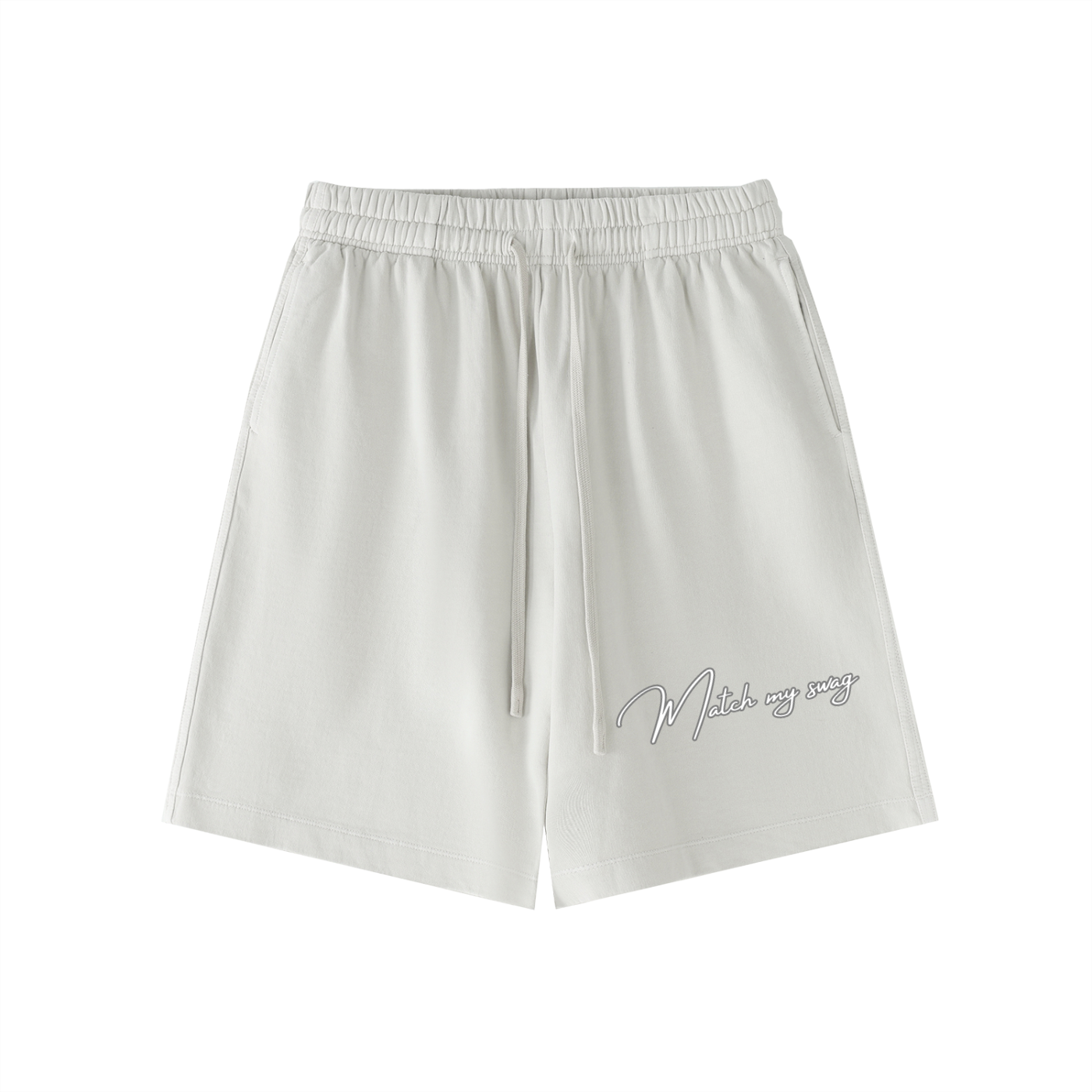 MMS SIGNATURE LOGO Vintage Wash Cotton Shorts