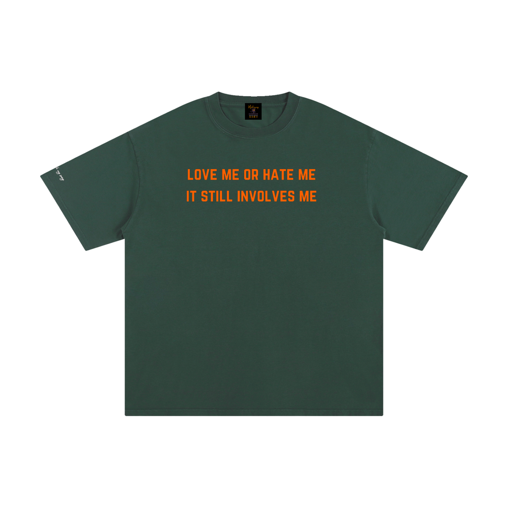 LOVE & HATE Unisex Pure Cotton T-Shirt