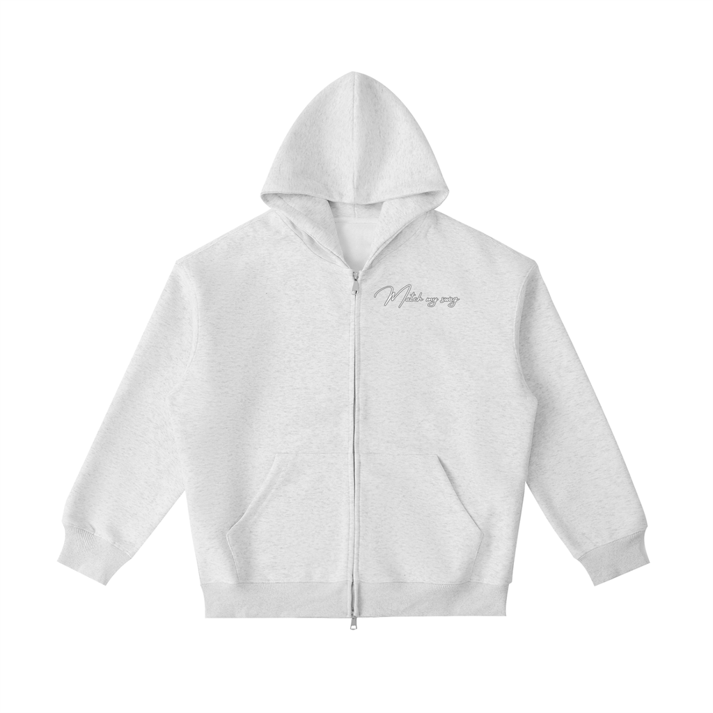 MATCH MY SWAG Essential Heavyweight Pocket Logo Hoodie