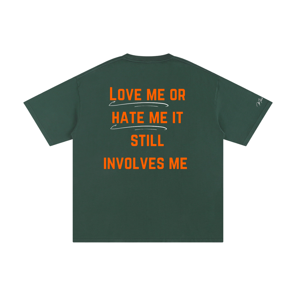 LOVE & HATE Unisex Pure Cotton T-Shirt