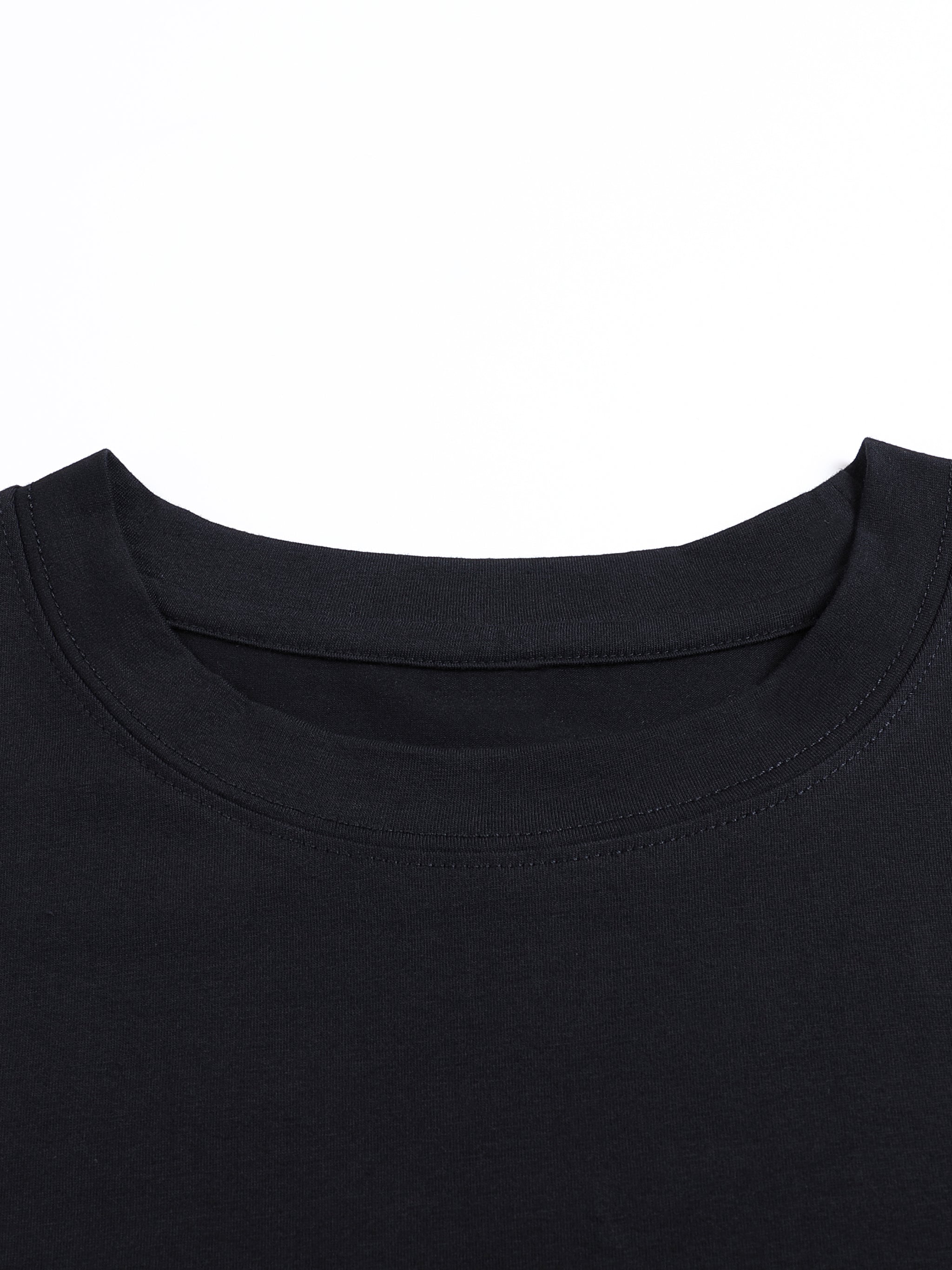 MATCH MY SWAG SIGNATURE LOGO Streetwear Oversized Cotton T-Shirt